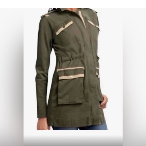 Cabi Olive Green Utility Jacket S - Picture 1 of 16
